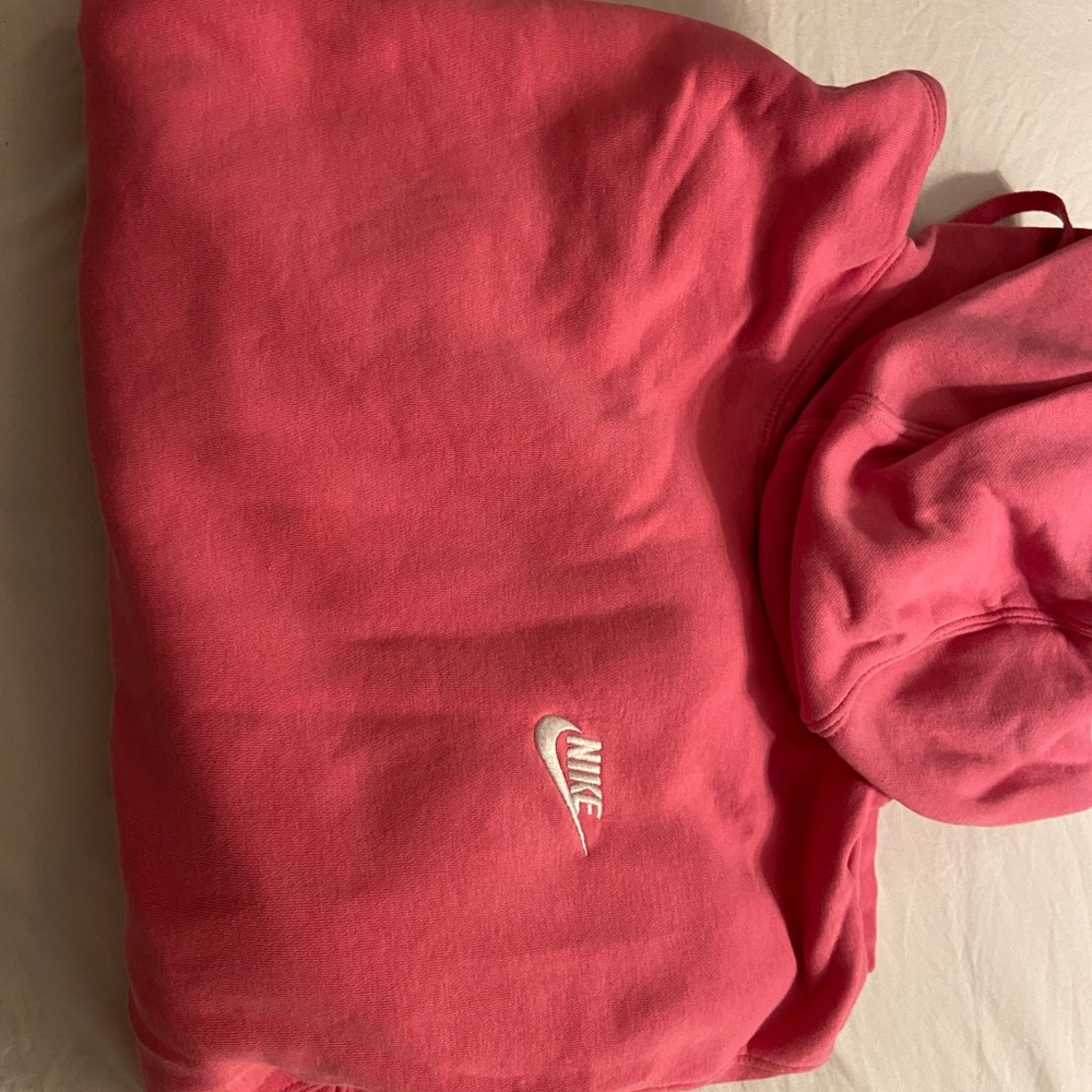 Pink nike hoodie